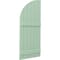 Ekena Millwork Americraft 6-Board (2 Batten) Wood Joined Board-n-Batten Shutters w/ Arch Top, ARW101BQ621X77SGH, PR ARW101BQ621X77SGH - alternate 5